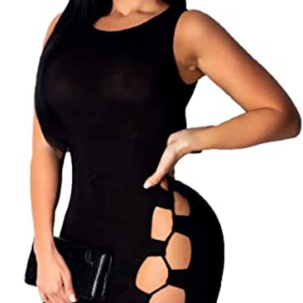 Women's Sexy Sleeveless Bandage Bodycon